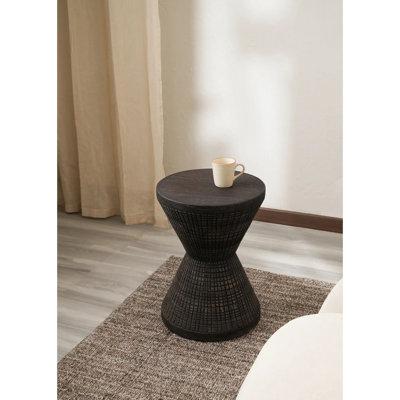 Table de bout décorative en bois