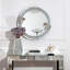 Round Glass Wall Mirror