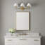 Sean Lavin Colfax Bathroom Bedroom Wall Fixture With White Linen Shade-693986407-693986429-693986401