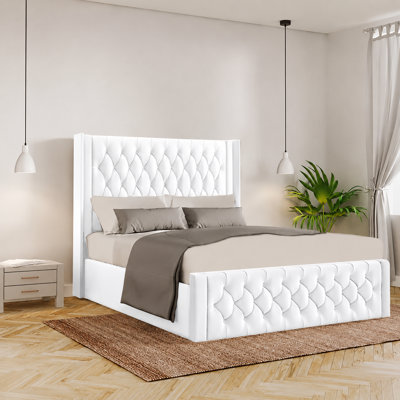 Barrientez Upholstered Ottoman Storage Bed
