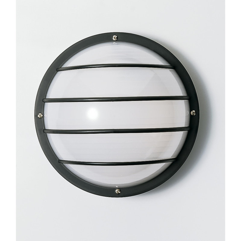 Luminaire d'extérieur à 1 ampoule Chapple, Noir
