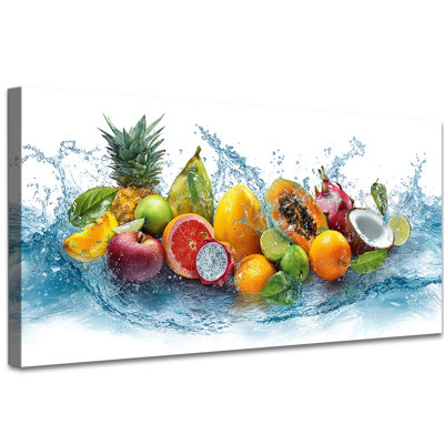 Art mural sur toile Tropical Fruit