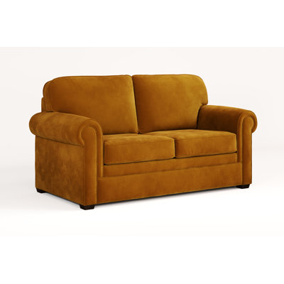 Jay-Be Heritage Sofa Bed with E-Pocket Mattress - Two Seater - Luxe Velvet