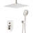 Shower Faucet Set, Ceiling Mounted 12 inch Shower Head with Handheld Showerhead-58874356