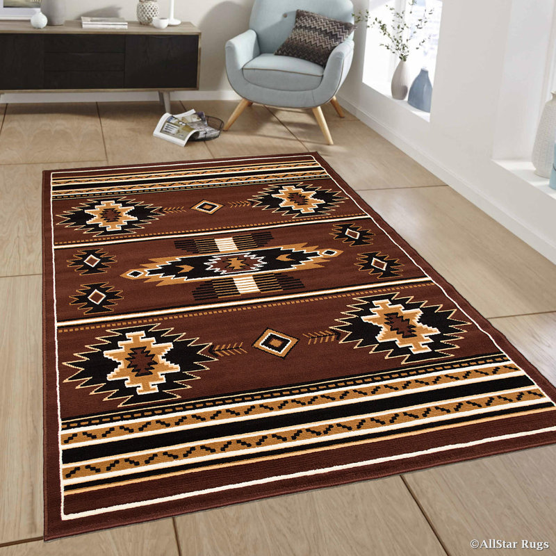 Sasheer Performance Southwestern Indoor Rug, 7'7" x 10'6"