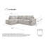 Brave Dave 6 Seater Corner Sofa Bed Chenille-117515049