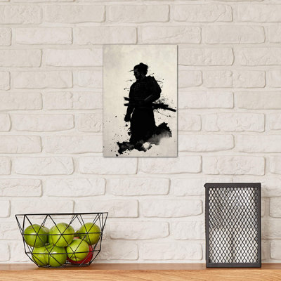 Samurai 1 Piece Wrapped Canvas Wall Art