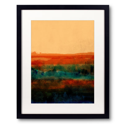 Paysage abstrait par Angel Estevez - Peinture
