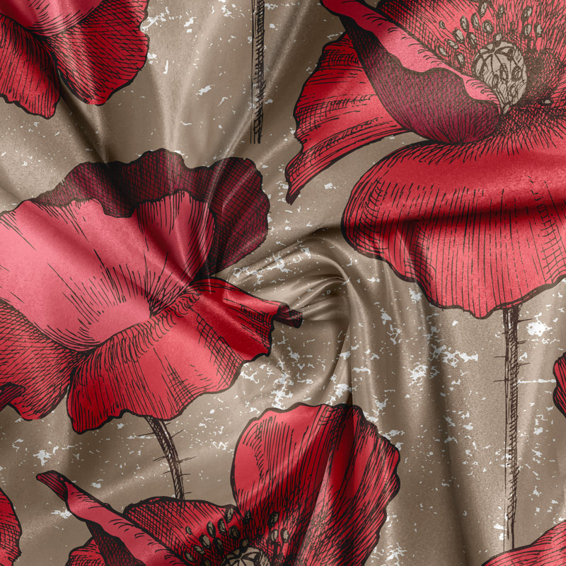 Semi Sheer Curtain Pair