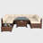 Wyckhoff 8 - Person Outdoor Seating Group with Cushions-1553409989