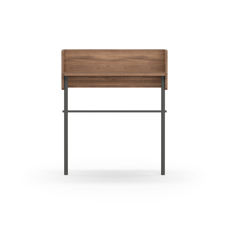 Alisande 80cm Console Table, Graphite, Walnut