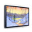 Stream in the Winter Forest II - Peinture sur toile-59842201-59842200