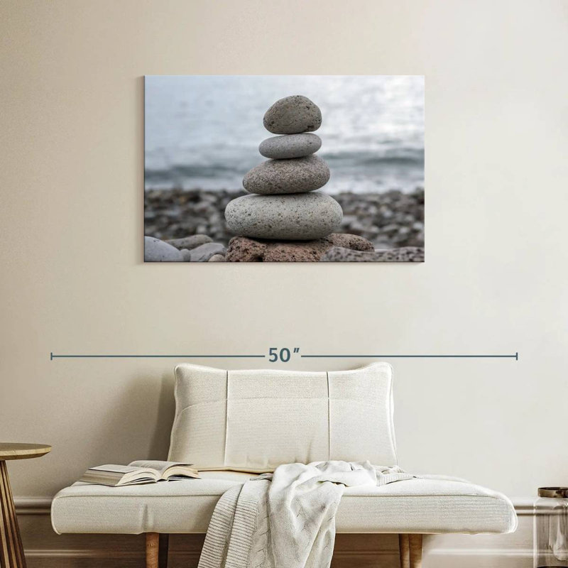 Kerrick Stacked Stones, H 24 po x l 36 po
