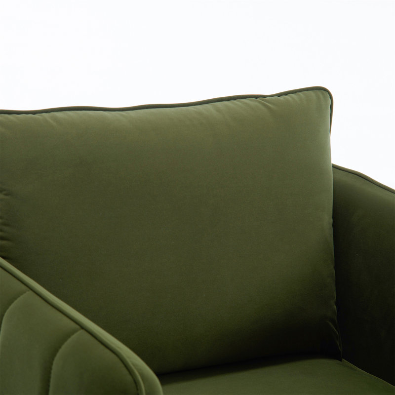 Accent Chair For Living Room, Green