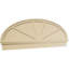 Fronton en uréthane Elliptical Signature, brun clair apprêté-102752092-113054387-113222579
