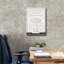 Art mural en toile Epic Graffiti «Bathroom Rules - Sink» par Elizabeth Tyndall, 18 po x 26 po