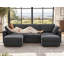 Upholstered 138.5 " Corner Sectional with Ottoman-1879903192