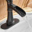 Robinet de lavabo de salle de bain avec poignée levier simple