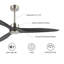 Ventilateur de plafond à 3 pales en bois massif avec télécommande Wivenhoe-478787539-524814969-528379652