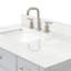 Ensemble de meuble-lavabo simple Macnair avec quartz Carrara blanc-1070891064-1070891030-1016676796