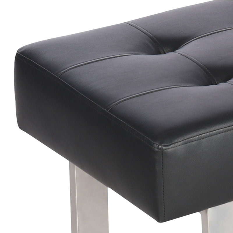 Dabrielle Faux Leather Upholstered Bench