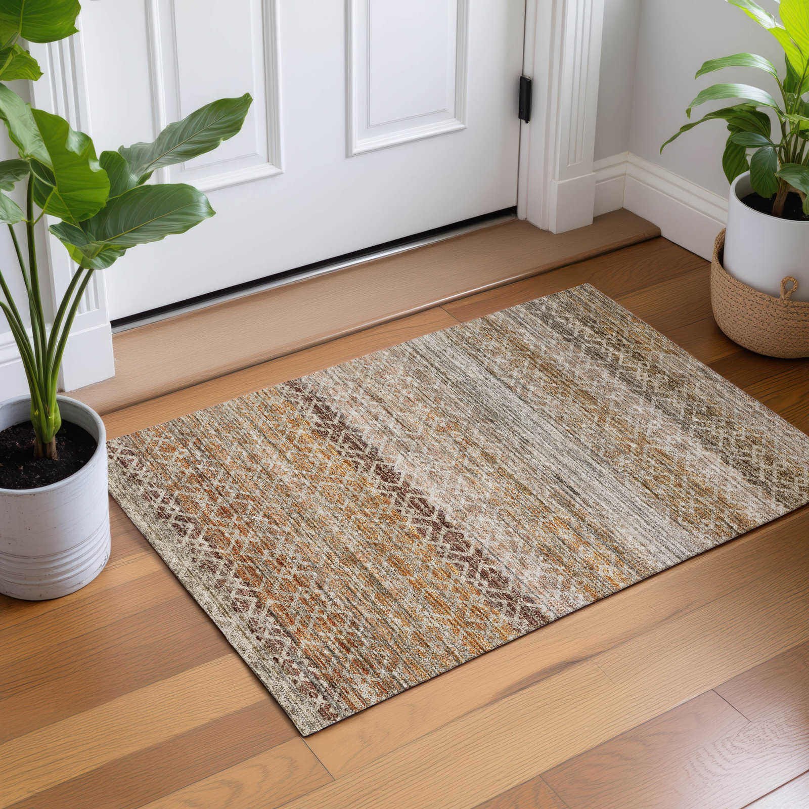 Rug, 2'6" x 3'10", Khaki