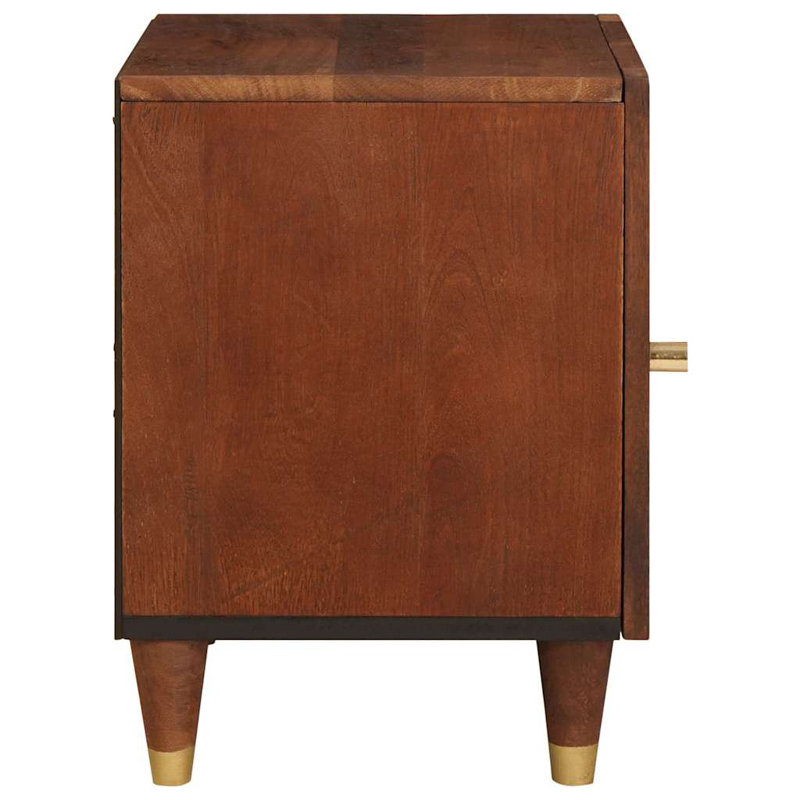 40cm W Solid Wood Bedside Table
