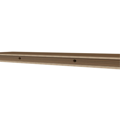 Iva Floating Shelf In Melamine, Mahogany