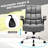 Dois Linen Executive Chair-1017207725