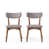 Dark Gray/Walnut