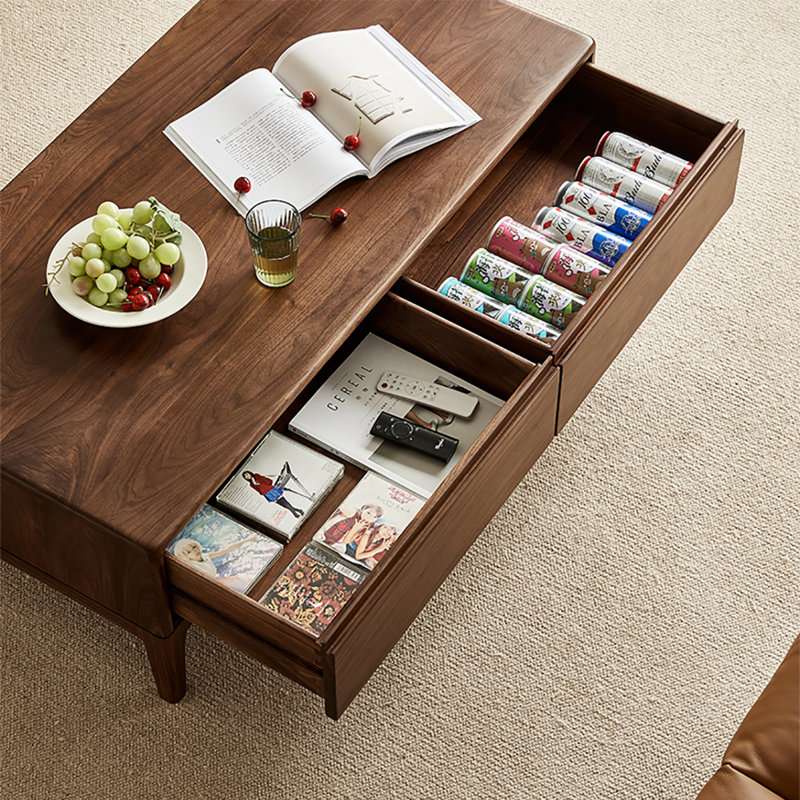 Black walnut all solid wood end table