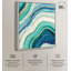 «Blue Green Abstract Agate I», art abstrait bleu sarcelle par -1817241283-1817241309