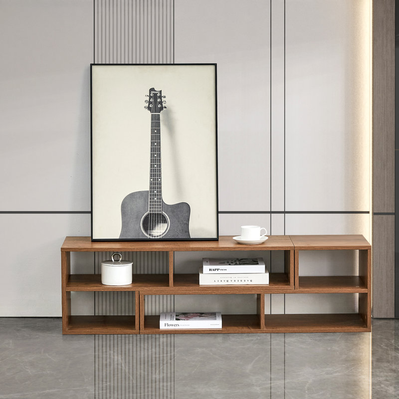 2 Pieces Cube Tv Stand,Free Combination Gaming Entertainment Centre Media Stand,Open Storage Bookcase Shelf For Living Room,2 Shelf Bookcase L-Shaped Tv Console Stand