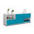 Turquoise / Matte White