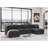 Corduroy Reversible Modular Sectional Sofa, Convertible L-Shaped Couch with Deep Seats for Living Room Small Space
