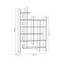 Janney 188cm H x 122cm W Bookcase-775999862