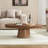 MDF Oval Coffee Table-1600100794