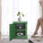 Industrial Style Iron Side Table-1689503292