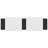 vidaXL Headboard Cushion White and Black-963410899-963410896
