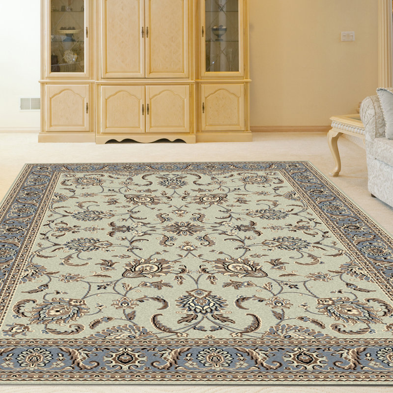 Weiser Softmint Traditional Oriental Area Rug, Rectangle 7'9" x 11'