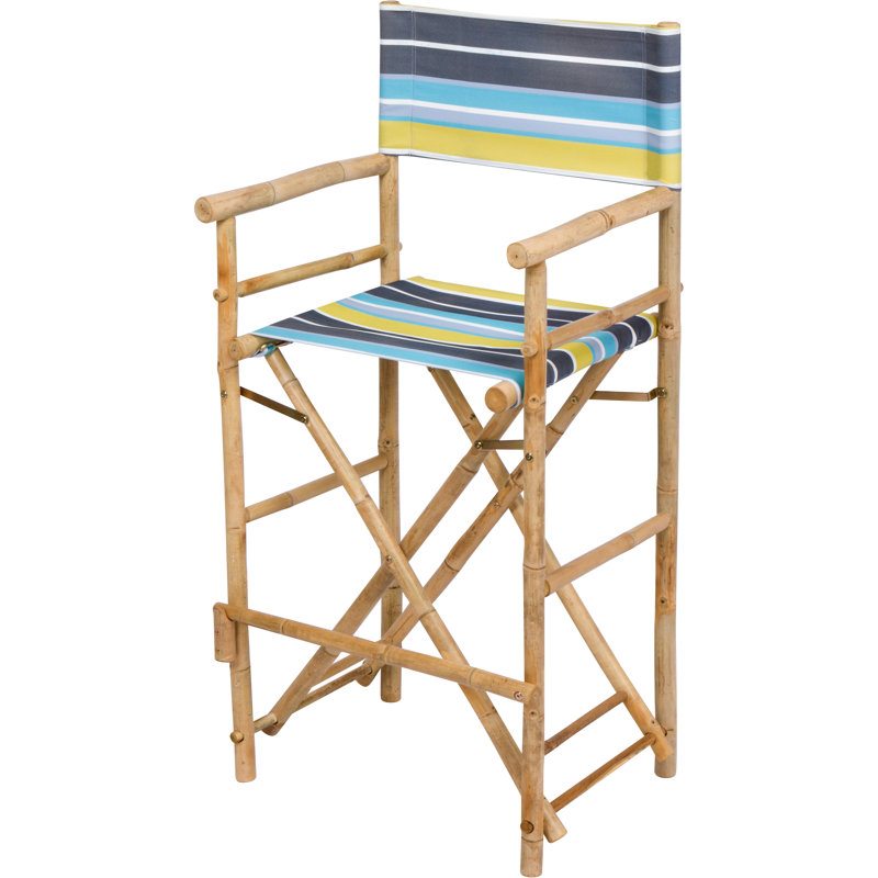 Tabouret de bar à comptoir 32" en bambou Dessie