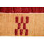 Tapis de couloir rouge en laine noué à la main de conception unique Taille 2 pi 8 po x 8 pi 5 po Karita