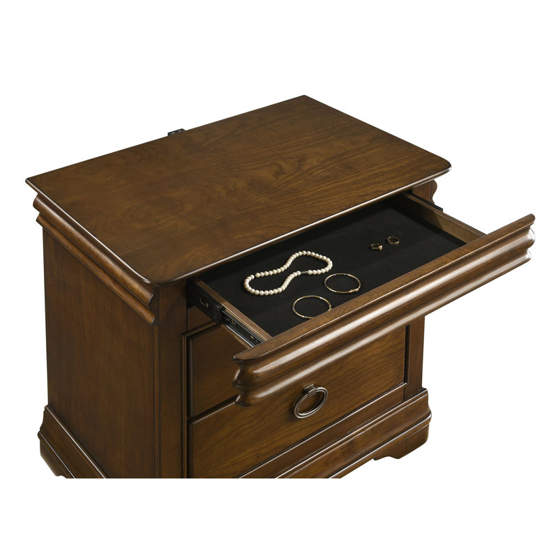 Ensemble de chambre avec grand lit 4 pièces Arshi, Grand