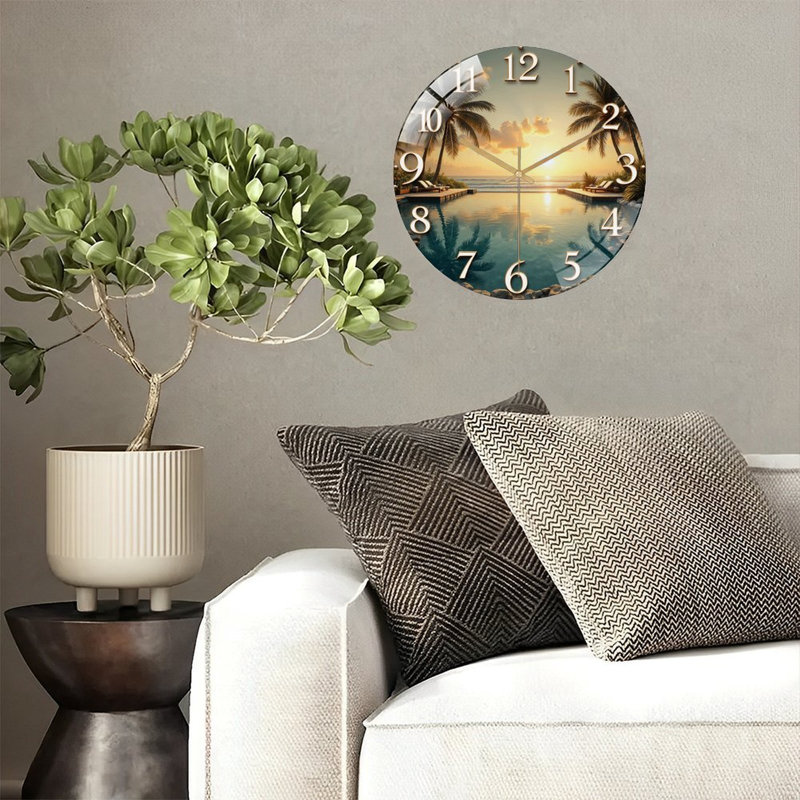 Horloge murale 12 po