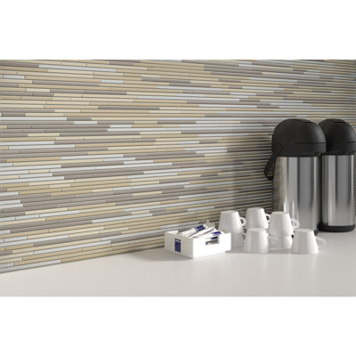 Infinity Aeon 12 in. x 12 in. Glossy Glass Wall Tile (11.52 sq. ft./Case)