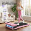 Tapis de marche avec inclinaison - Tapis roulant sous le bureau avec plaque vibrante de massage