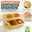 Fushiton Bamboo Decorative Basket