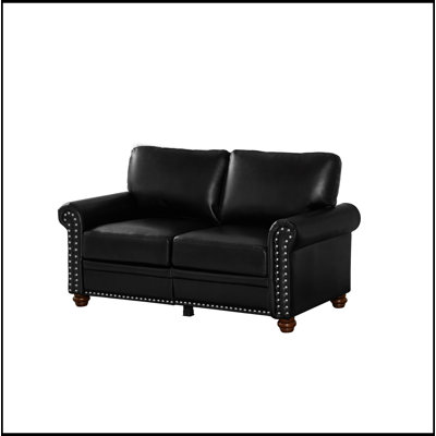 Charmant fauteuil en similicuir avec rangement et sièges confortables