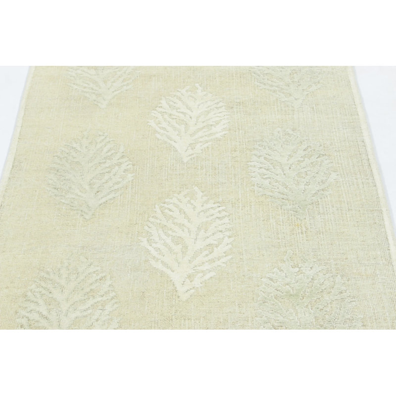 Block Print Handmade Wool Area Rug