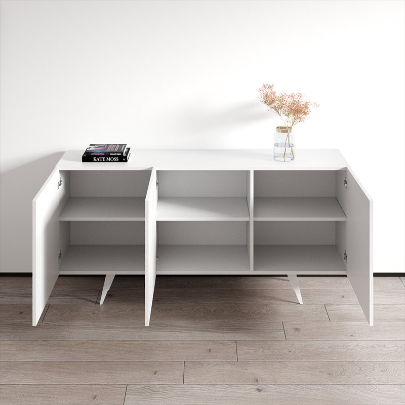Buffet Net 02 63 ", Blanc